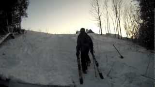Backyard Ski Sesh