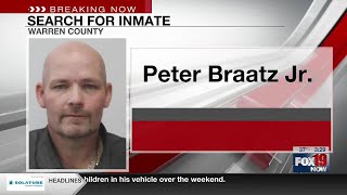 Warren County Sheriff’s Office searching for inmate who didn’t return