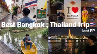 Korean traveling Bangkok , Thailand | 방콕여행 | Bangkok cafe | Amorosa | Wat arun | Kaosan road | 타이패스