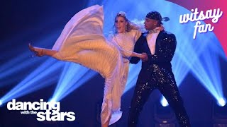 Jimmie Allen and Emma Slater Viennese Waltz (Week 7) | Dancing With The Stars