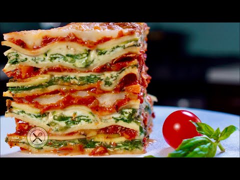 Zucchini Ricotta Lasagna – Bruno Albouze