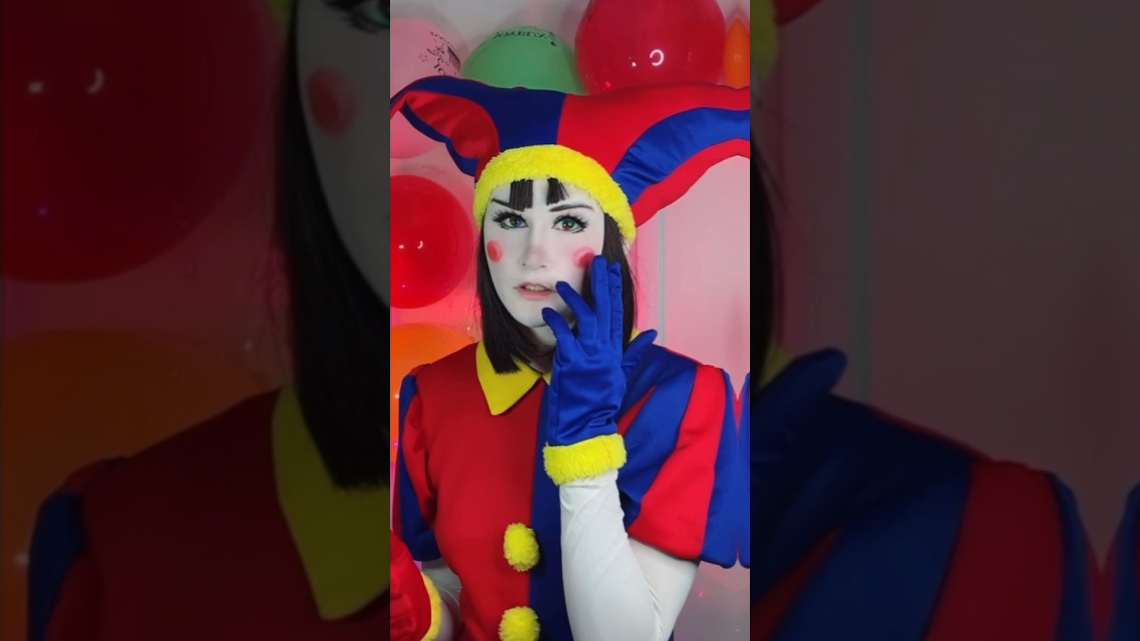 Pomni in the digital Circus ❤️ #tadc #cosplay