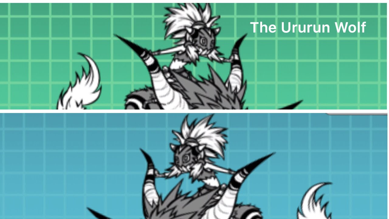 the ururun wolf, ururun wolf, treasure radar, the battle cats, awakened bah...