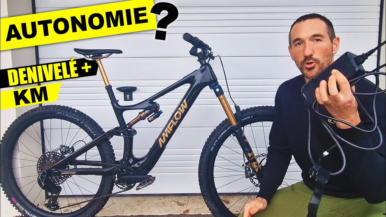 AUTONOMIE MAX du AMFLOW PL CARBON PRO ( 800Wh) !