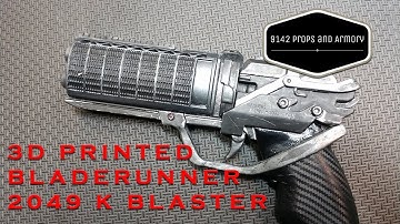 3d Printed Bladerunner 2049 K Blaster