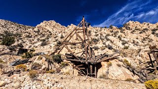 Impressive Wooden Headframe at this WW2 Era Tungsten Mine