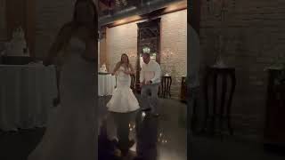 This Bride and her Dad surprised their guests with a fun twist on the father-daughter dance.