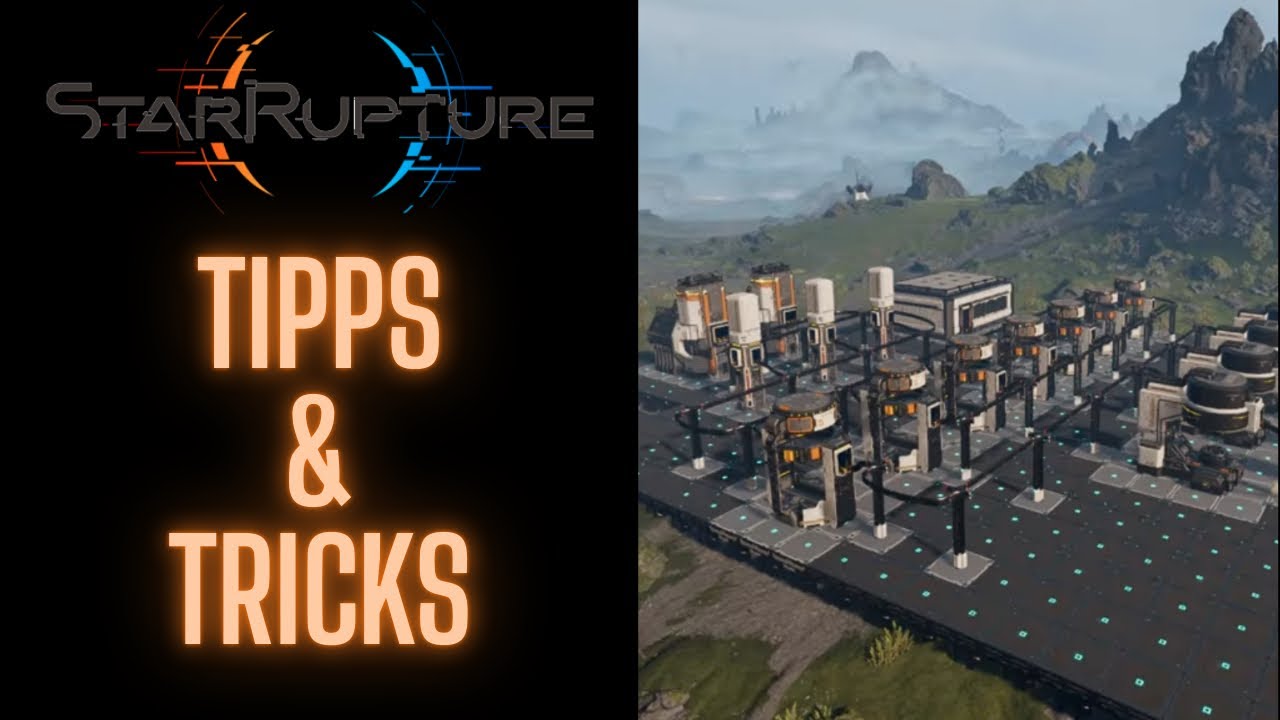 Tipps und Tricks | Macht eure Fabrik noch effizienter - Star Rupture Guide Deutsch