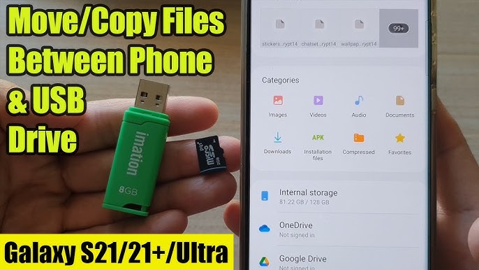 Samsung Galaxy S21 Ultra/S21+/S21 Insert 512Gb Sd Card Expand Storage Space  & Move Apps To Sd Card - Youtube