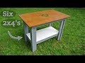 T-leg workbench: design & build