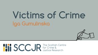 SCCJR Learning Resource: Victims of Crime