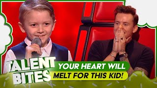 The CUTEST 😍  contestant in THE VOICE KIDS worldwide!! | TALENT BITES