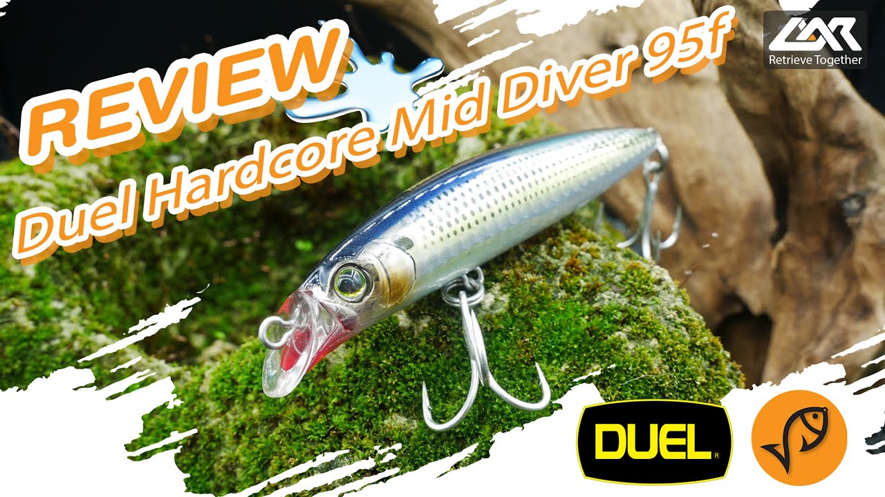 Yo Zuri Duel Hardcore Mid Diver Floating Top Water Hard Lures