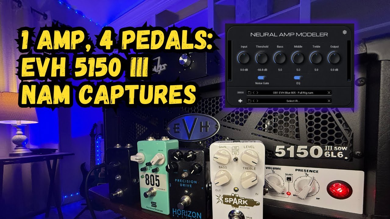 EVH 5150 III | Neural Amp Modeler Full Rig Captures - YouTube