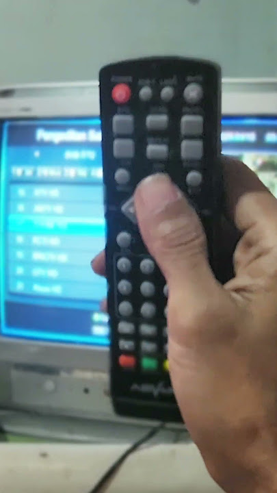 How to sort TV broadcasts on the Advance set top box