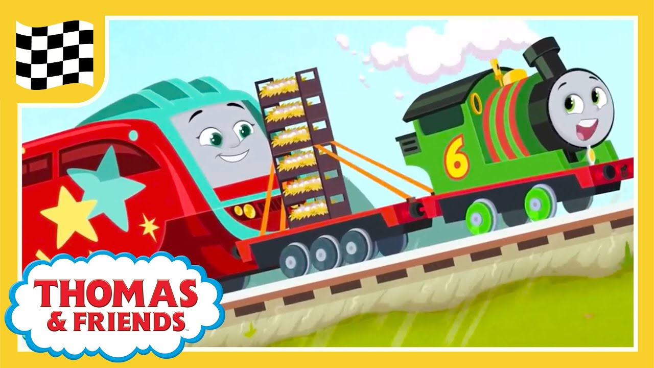 The Egg Race | Let’s Race - Part 1 | Thomas & Friends: All Engines Go ...