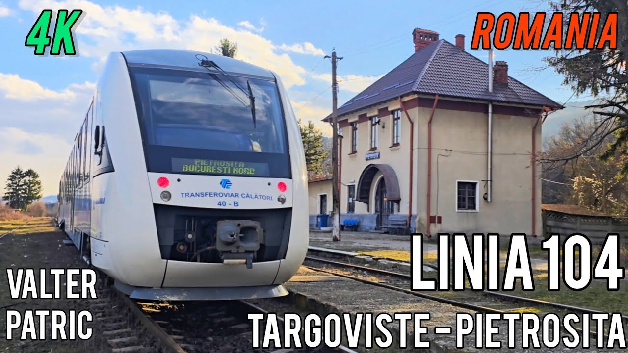 Ultima calatorie din cu trenul 2025 | Targoviste - Pietrosita dupa 3 ani