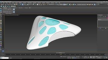 Organic model in 3ds max 2023