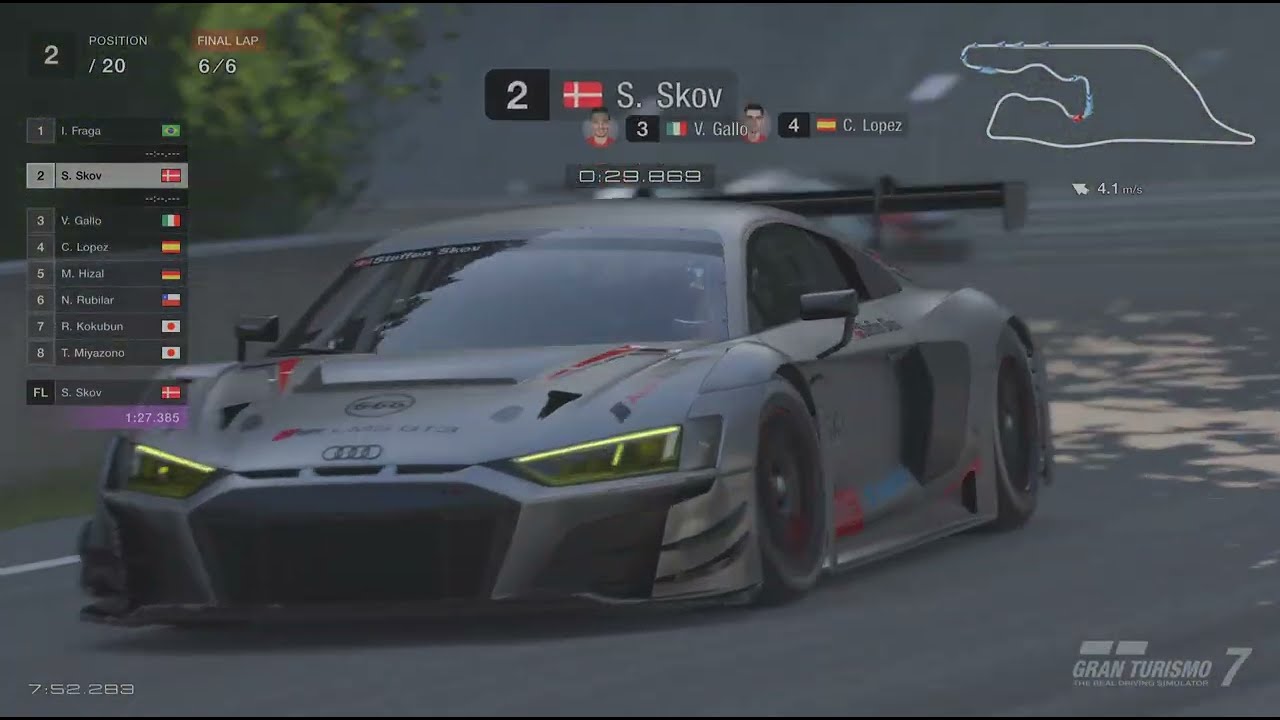 GT7 WorldGT Series Ch. Dp. Forest Rc. Audi R8 Gr.3