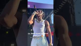 Lil Baby getting the Crowd Hyped at Wireless! 🔥 | #shorts