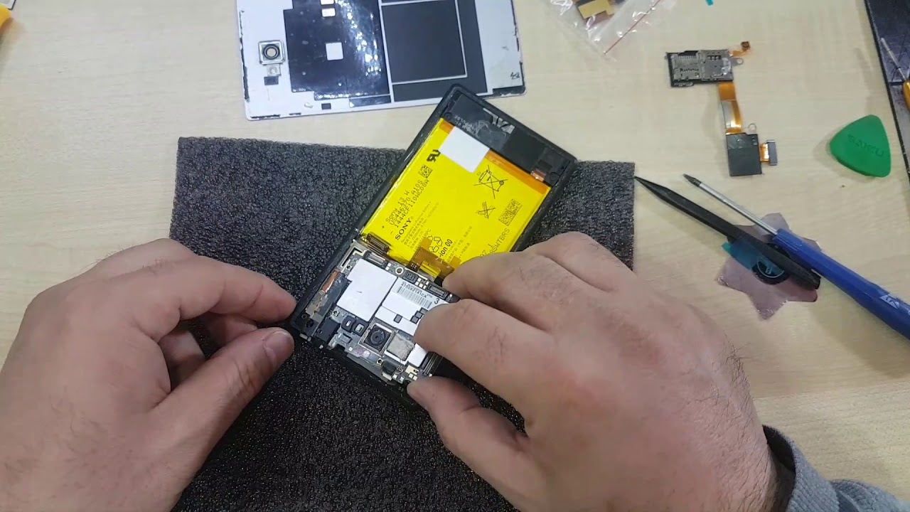 Sony Xperia M2 Sim Card Reader Slot Repair Youtube