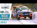 WRC Rally HIghlights : Rally Sweden 2022 : Junior WRC Day 1