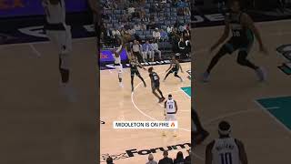 Khris Middleton was on another level tonight 🔥