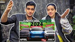 Pakistani Reaction On Top 10 Upcoming Cars in India 2024 | Thar, Curvv Endeavour| Reaction Squad Pk