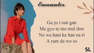 Cheeze - The Day We Met Lyrics | Ost Encounter