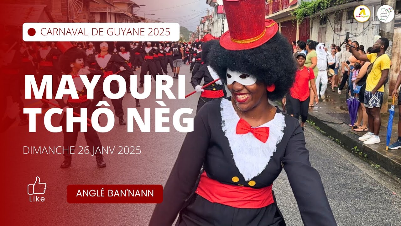 CARNAVAL DE GUYANE 2025 - MAYOURI TCHÔ NÈG - DÉFILÉ À CAYENNE DU 26 JANV 2025 - BY ANTHONY OFFICIEL