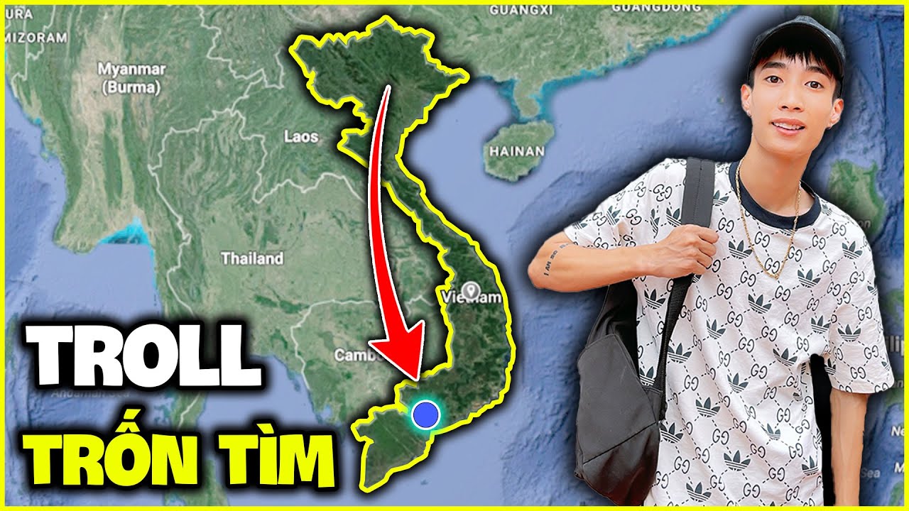 Đức Mõm | Troll Cả Team TRỐN TÌM XUYÊN VIỆT NAM !!!