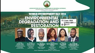 Land Degradation and Landscape Ecological Restoration Practices by Amos Alao, #WED2024