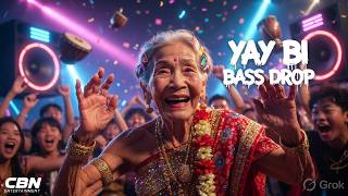 Yay Bi B Drop Dance With Grandma Bi Khmer Viral Challenge