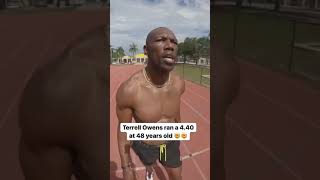 Terrell Owens Ran A 4.40 At 48 Years Old 🤯🤯