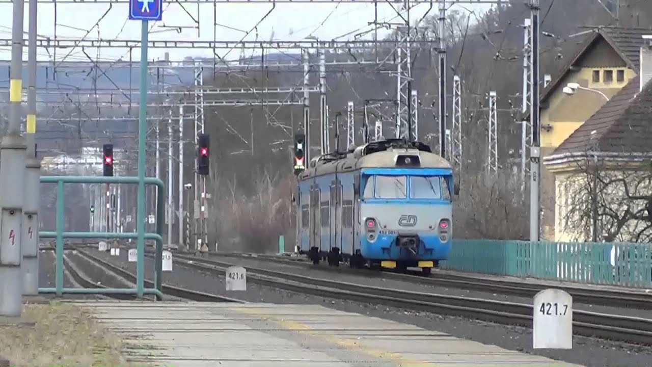 Vlaky v Roztokách u Prahy, 4.1.2013