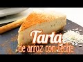 Tarta de arroz con leche | Recetas Thermomix | Postre sin horno y económico