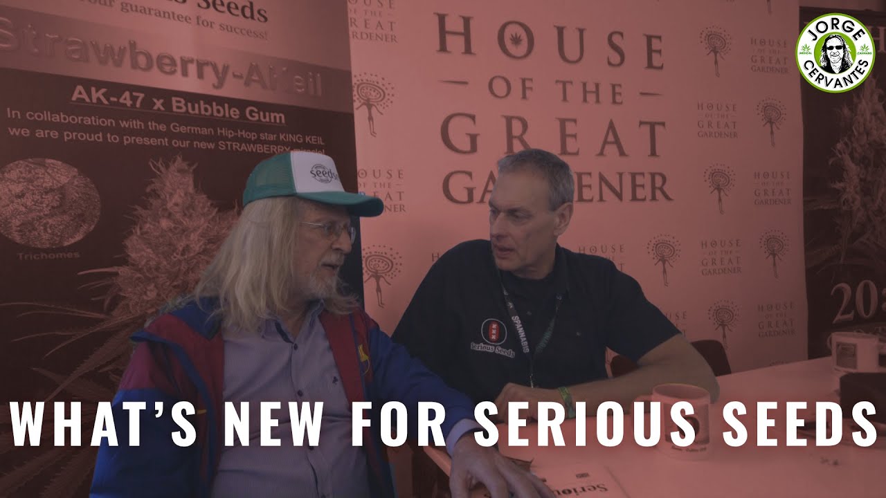 hand embroidery What's New For Serious Seeds? (Spannabis 2019)