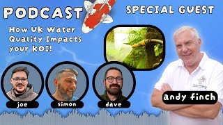 Do Japanese Koi HATE UK WATER?! with Andy Finch (Part 2) - The Koi Perspective Podcast