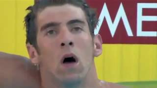 Mondiaux Rome 2009 - Finale 200 Papillon H - Michael Phelps WR 1:51.51