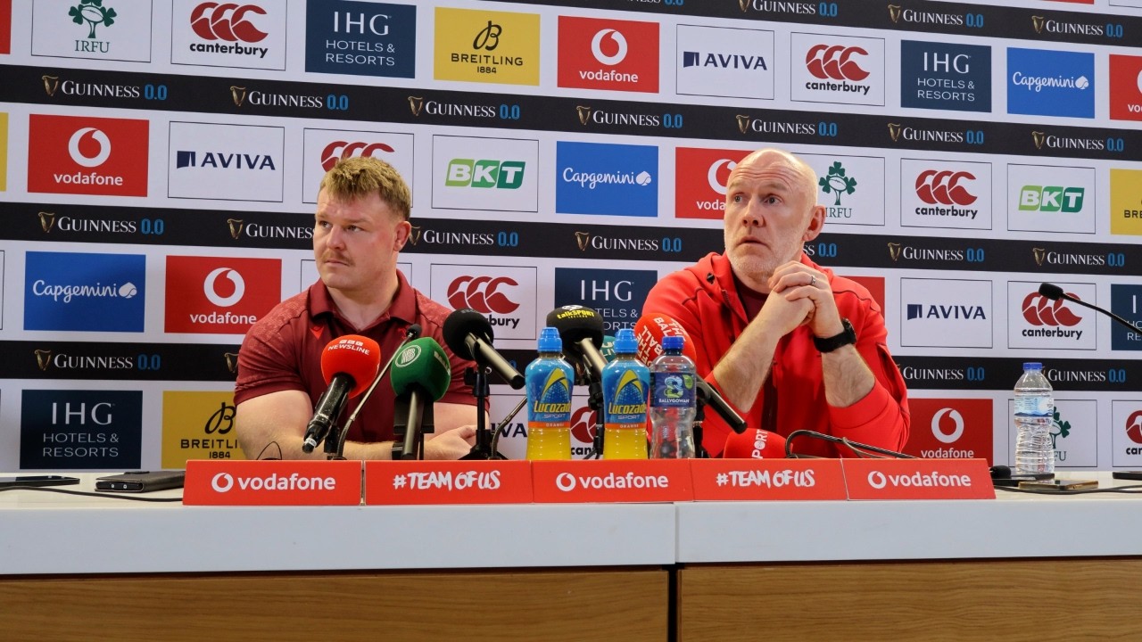 Dewi Lake and Steve Tandy press conference | #IREvWAL #SixNations