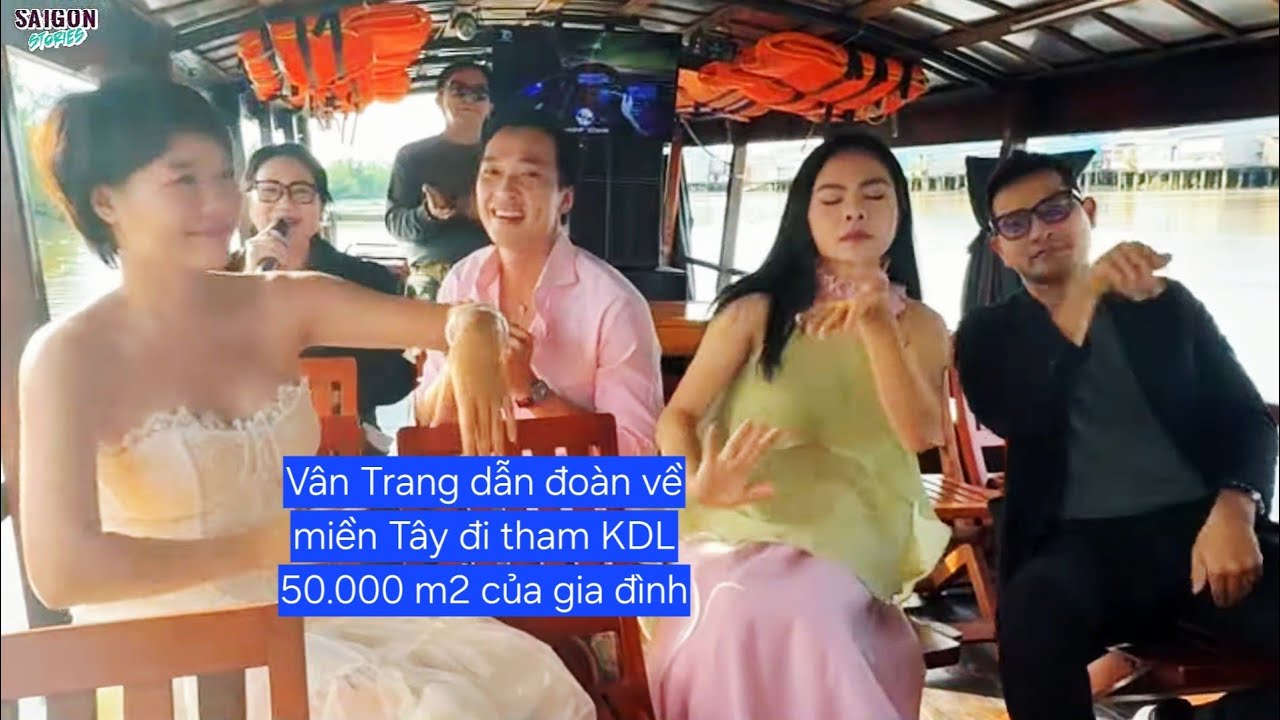 Vân Trang và má Thanh Hằng hát tân cổ ngọt lịm, đi về miền Tây quậy tưng bừng với Huỳnh Đông và ekip