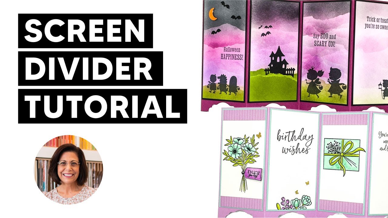 🔴Create This Accordion Fun Fold Panel Card | DIY Screen Divider Card ...