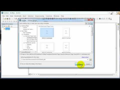 ArcGIS 10 - ArcMap  - General Navigation ArcGIS