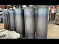 Hogi metal steel cylinders tanks Fan Automatic rolling and welding production line