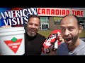 American explores canadian tire storenot what he expected
