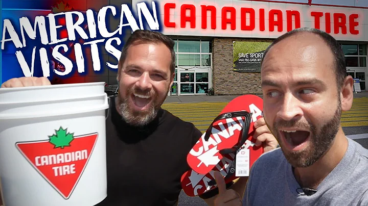 American Explores CANADIAN TIRE storeNot what he e...