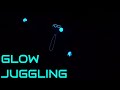 Glow juggling  juggler josh horton