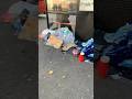 HOMELESS SLEEPING ROUGH IN THE STREETS OF TOTTENHAM