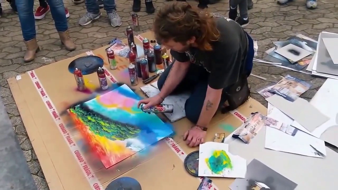 Amazing Street Spray Art COMPILATION