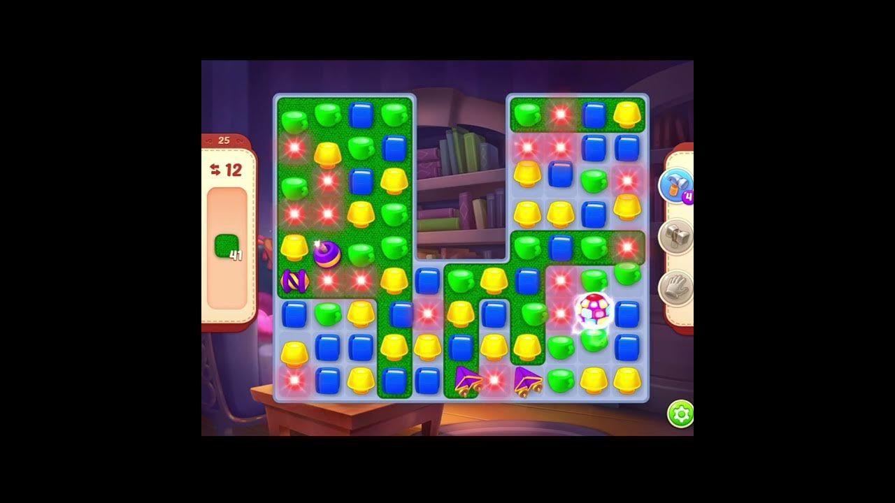 [Homescapes][Puzzle level 25][1080p] shorts YouTube